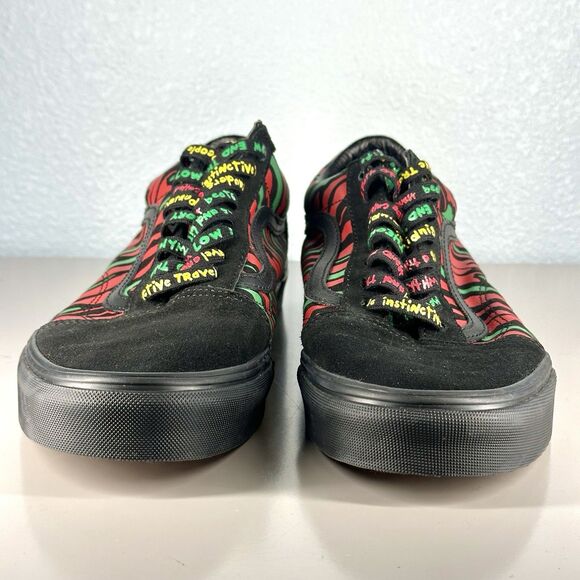 Vans A Tribe Called Quest Low End Theory Black Men’s Size 11 ATCQ Old Skool - Picture 2 of 14